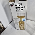 Bigmouth Inc Ultimate Wine Bottle Drinking Bottle Glass Gag Gift 11 5  Tall 