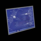 Star Wars    X-wing T-70    Blueprint     1 Oz Silver Foil  2025 