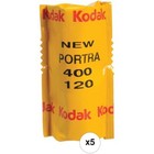 Kodak Portra 400 Professional Iso 400  120 Propack  Color Negative Film  5 