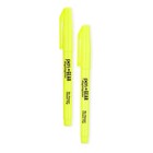 Pen gear Pocket Highlighter  Chisel Tip  Yellow  2 Count