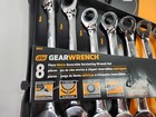 8 Piece Gearwrench 12 Pt Ratcheting Combination Wrench Set Metric 9543