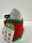 Gund Pusheen Christmas Plush Cat In Sweater Stuffed Animal Holiday 5 Inches New