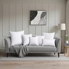     New - 2 Pack Throw Pillow Inserts 12 x24  Rectangle Cushion Stuffer