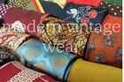 50 Neckties Lot All Wearable Good Quality Tie Lots Quilting Cutter Craft Mix