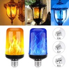 4 Modes E26   E27   B22 Led Fire Flicker Flame Light Simulated Burning Lamp Bulb