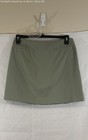 Tory Burch Olive Green Ruffle Trim Asymmetrical Skort Women s Size 12 Coa