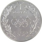 1988 S Seoul Olympiad Commemorative Silver Dollar Proof  1 Coin