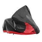 2 In 1 Motorcycle Cover Waterproof Protector For Harley Dyna Softail Fatboy 