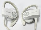 Beats By Dr Dre Powerbeats 2 Wireless Earbud Headphones White Tested W  Cable