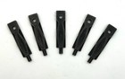 5 Tattoo Machine Short Double Diamond Armature Bars Black Steel Parts Made Usa