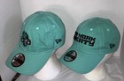 Wnba New York Liberty Teal Logo Adjustable Hat New Era 9twenty Lot Of 2 Hats