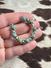 Handmade Turquoise   Sterling Silver Horseshoe Necklace