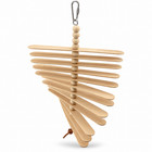 Bonka Bird Toys 2800 Natural Wood Whirl Spin Chew Climb Small Parrot Cage Toy