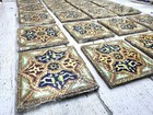 Vtg Ideal Standard Mexico Tile Lot 19 Plus Xtra Mid Century Architectural