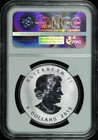 2016 Canada  5 Silver Wolf Privy Maple Leaf 1 Oz Ngc Reverse Pf-69 Early Release
