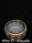 6 1   China Ancient Dynasty Bronze Sacrifice Dragon Incense Burner Censer