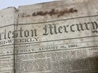 Csa Charleston Mercury 1861 Price Battle Springfield Cape Hatteras Johnston Vols