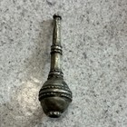 Antique Finish Silver Metal Bugle Mouthpiece Shallow Cup Square Throat