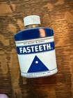Lot Of Vintage Dental Products     Fasteeth Alkaline Dental Plate Powder  Dr  Wern