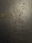 Vintage 1940 50   s Embossed Scrapbook Empty Pages Never Used Ephemera Windmill
