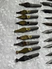 Antique Vintage Fountain Pen Nib Nibs Tip Mixed Lot 42 Pieces