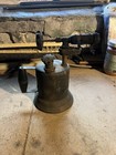 Vintage Metal Blowtorch Soldering Torch  Pump Handle And Burner