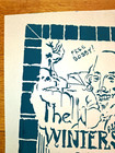 1970s Harvard Drama Center Original Theater Poster Black Panther student Strike