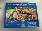 Melissa   Doug Construction Site Xl Jigsaw Floor Puzzle 24 Jumbo Pieces 2x3 Feet