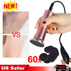 Electric Foot File Callus Remover Dermave Feet Adjustable Speed 60pcs Sand Discs