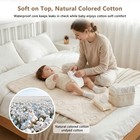 Cotton Baby Diaper Changing Mat - Waterproof   Portable Diaper Changing Pad F   