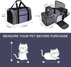 Cat Carrier Bag airline Approved Pet Carrier Soft Side Pet Travel 5 Sides Open 