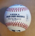 Rays Yandy Diaz Autographed Signed Major League Baseball Jsa Coa