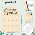 My First Year Picture Frame Board  Baby s First Year Picture Frame 12 Month M   