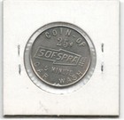 Senac Adrian  Mi - Coin-op 25   Sofspra Car Wash - Lenawee Co  Token
