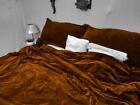 Pieces Set Luxury Crushed Cinna Duvet Cover Boho Bedding Uo Comforter Cover King