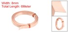 19 7feet 32gauge Pure Copper Wire 8mm Wide Flat Copper Jewelry Wire