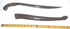 Filipino Sword Antique Knife Philippines Wood Scabbard Military