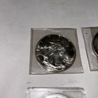 Lot Of 5 Liberty Eagle One Dollar 1 Oz  Silver Coins 1986 1988  2001  2002 2 