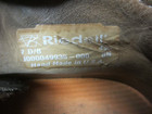 Riedell 495 Mens Roller Skates Size 7 D b Reactor Neo Skate Plates Used Made Usa