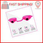 Super Sunnies Evo Flexible Tanning Bed Goggles Uv Eye Protection Glasses Pink  F