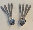 Wedgwood By International Sterling Silver Demitasse Spoon Set 8 Pieces 4 1 8 