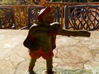 Antique Original J e Stevens Cast Iron William Tell Mechanical Bank