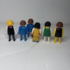 Playmobil Vintage Lot Of 6 People Figures