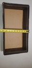 Industrial Metal Stacking Box   Vintage Metal Parts Bin Stacking Storage  