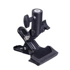 High Quality Photo Studio Light Stand Heavy Duty Metal Clamp Bracket With 1 4 