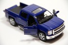 5  Kinsmart 2014 Chevrolet Silverado Truck Diecast Model Toy 1 46 Chevy - Blue