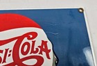 Vtg 1992 Ande Rooney Pepsi Tops Bottle Caps Porcelain Advertising Sign 16  X 6 