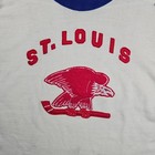 Vintage 90s St Louis Eagles Blues Nhl Heritage Sweater 1935 Uniform Ccm Xl White