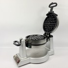 Waring Pro Stainless Professional Double Belgian Waffle Maker Wmk600 Tested Wrks