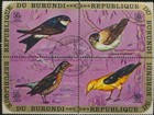 Burundi Wholesale Lot Of 10 Sheets  cto   Airmail Scott   C137  cto 